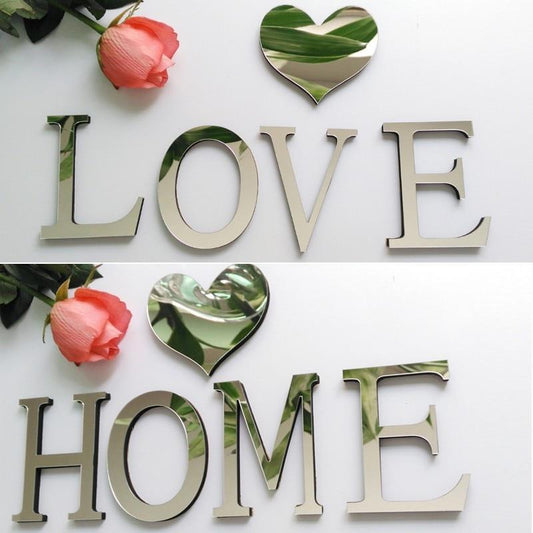 decoration wedding gift love letters
