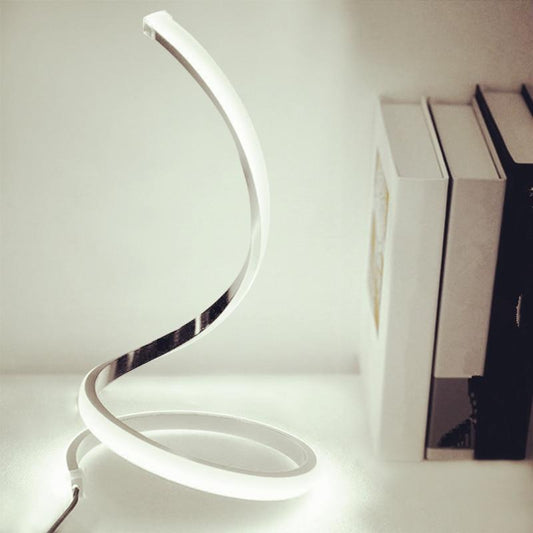 Modern LED Eye Protective Spiral Table Lamp