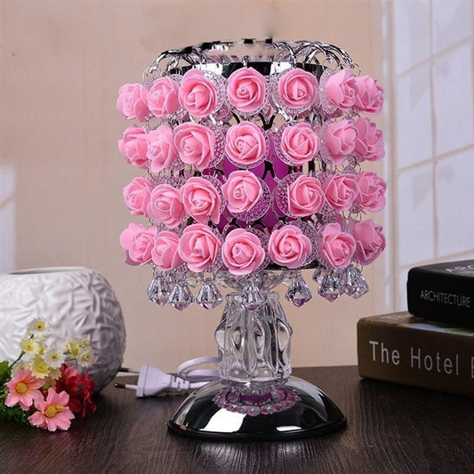 Fragrance Lamp Tree Light Rose Flower