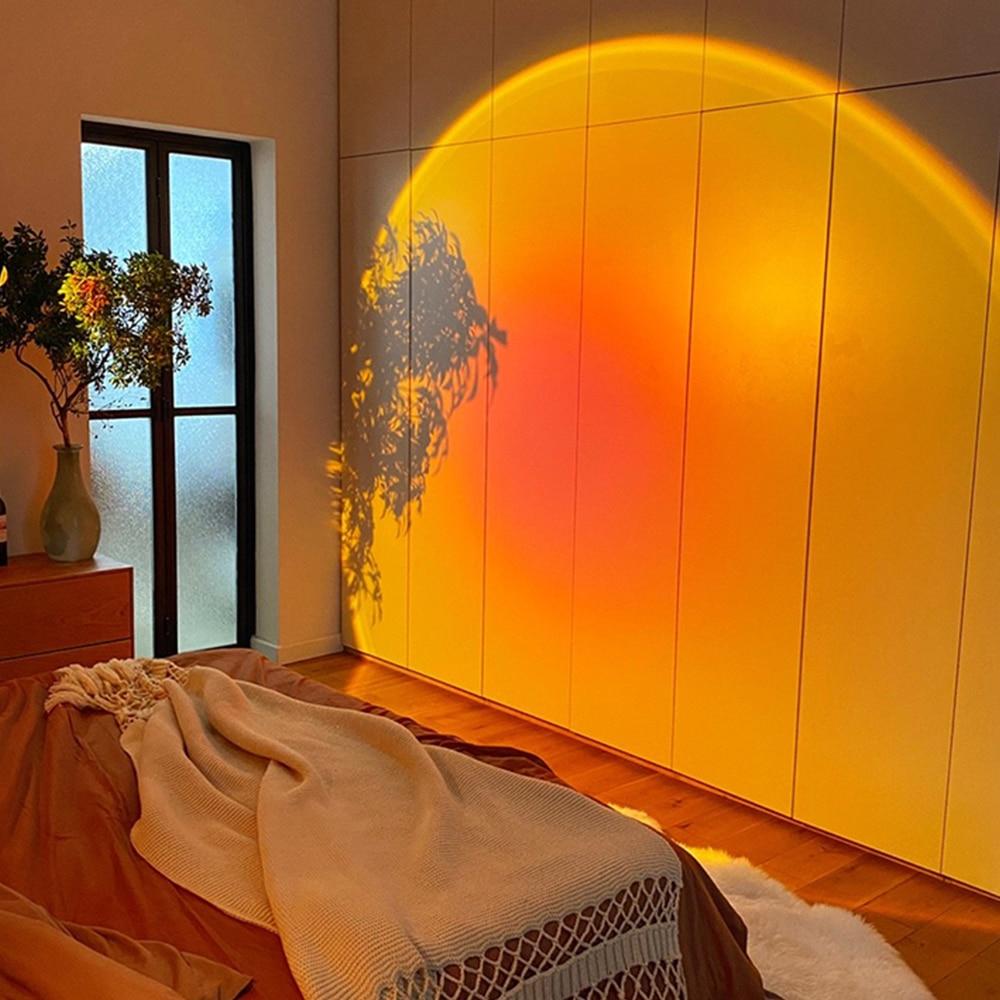USB Led Night Light Rainbow Sunset