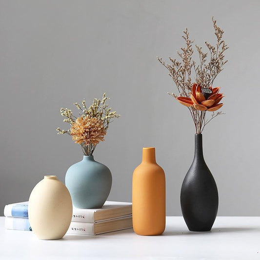 European-Style Vase Ins Dried